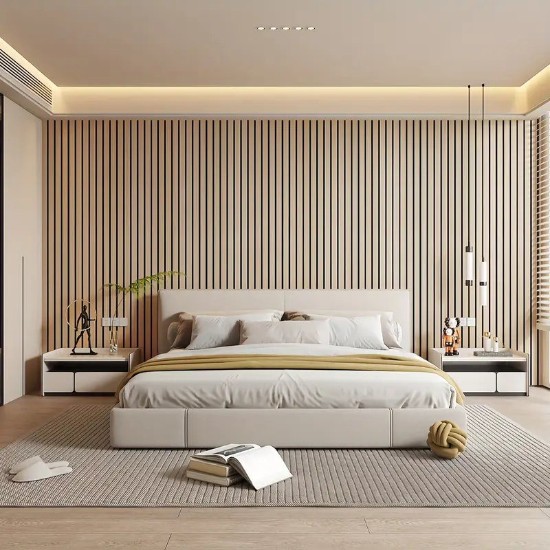 3D Wooden Wall Panel – Self-Adhesive Vinyl - Image 2