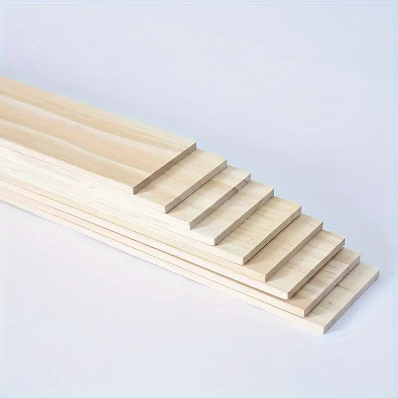 Smooth Natural Basswood Planks for Projects - Image 2