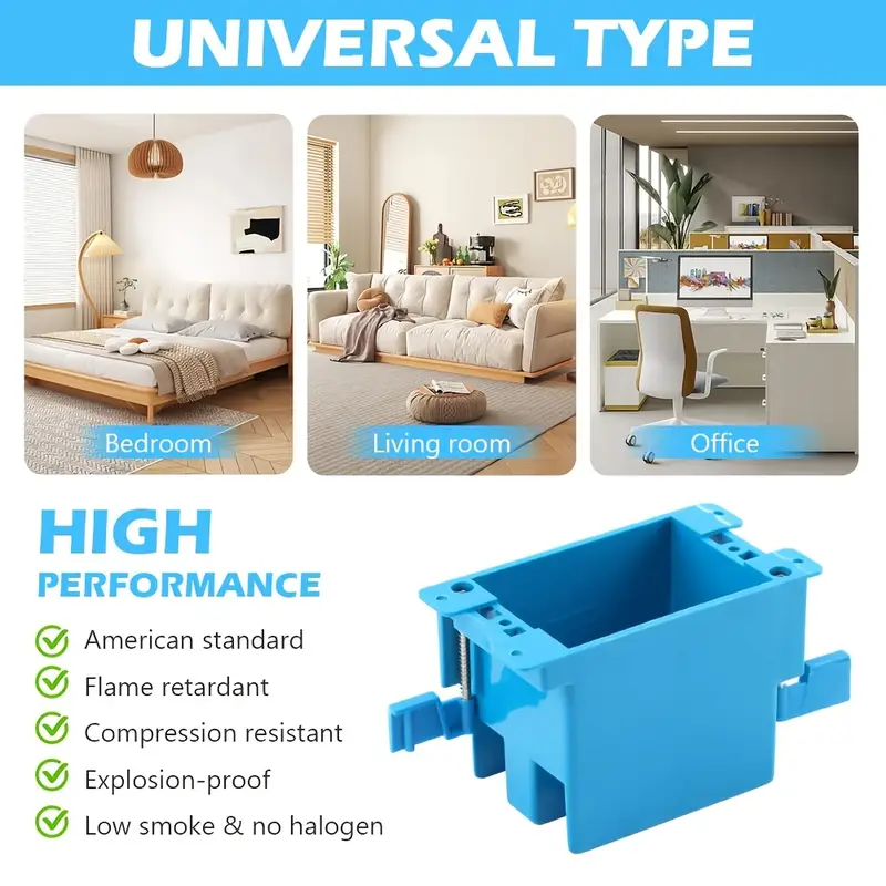 Single Gang Electrical Outlet Box - Image 2