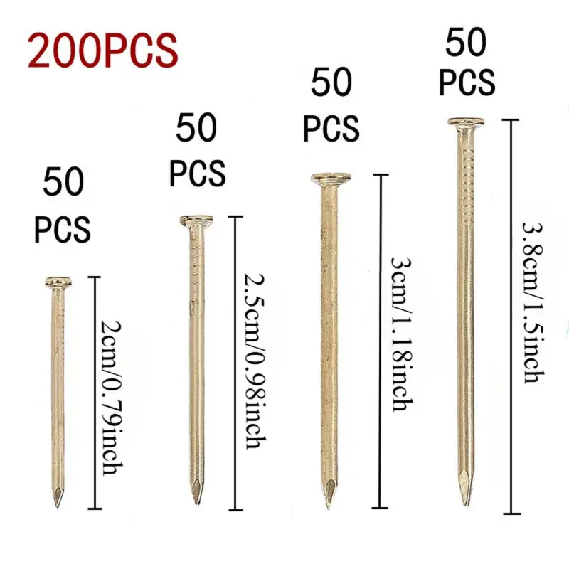 200pcs Boxed Large Head Nails - Image 3