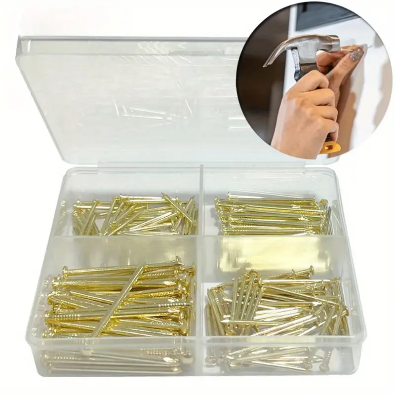 200pcs Boxed Large Head Nails - Image 2
